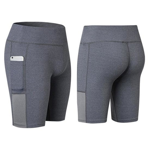 Calções de Yoga com Bolso para Telemóvel
