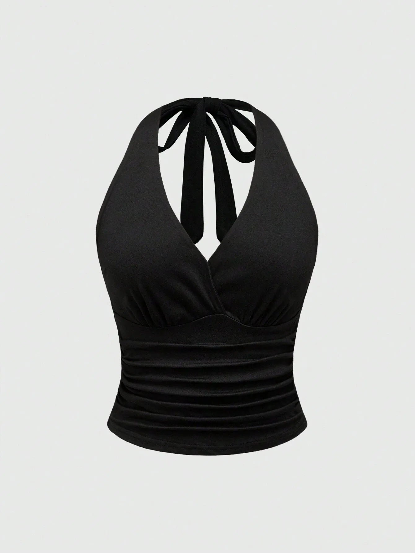 Top Halter com Estampado Leopardo