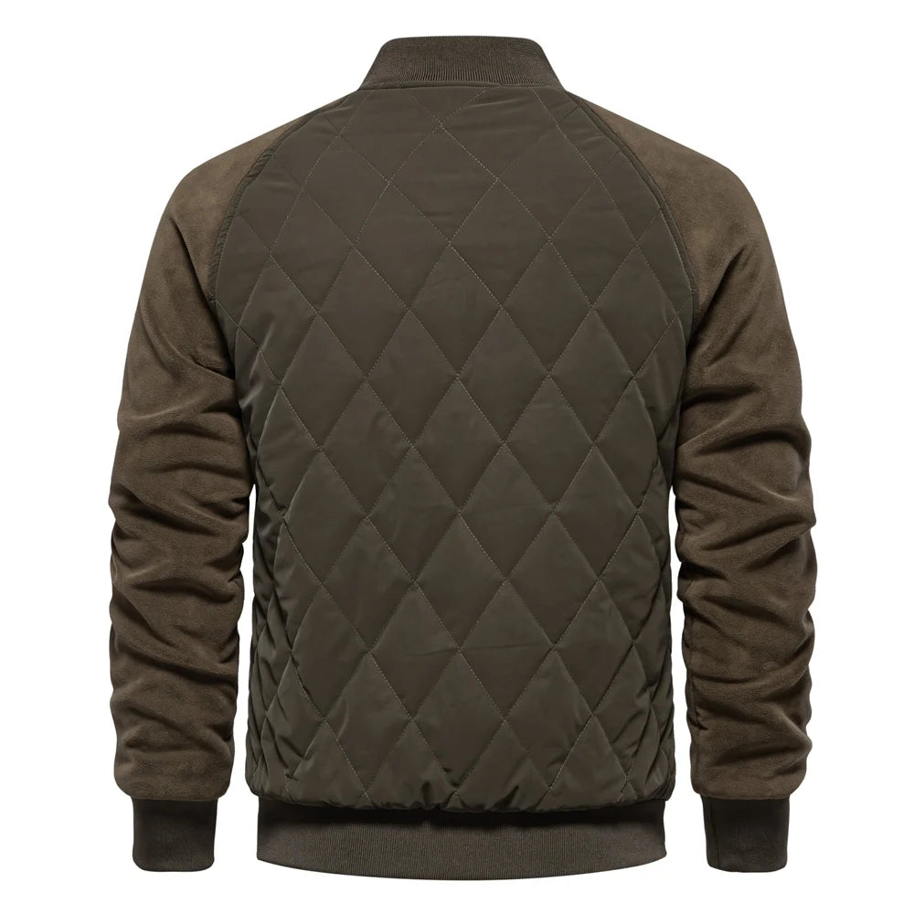 Casaco Bomber Forrado com Fleece para Homem